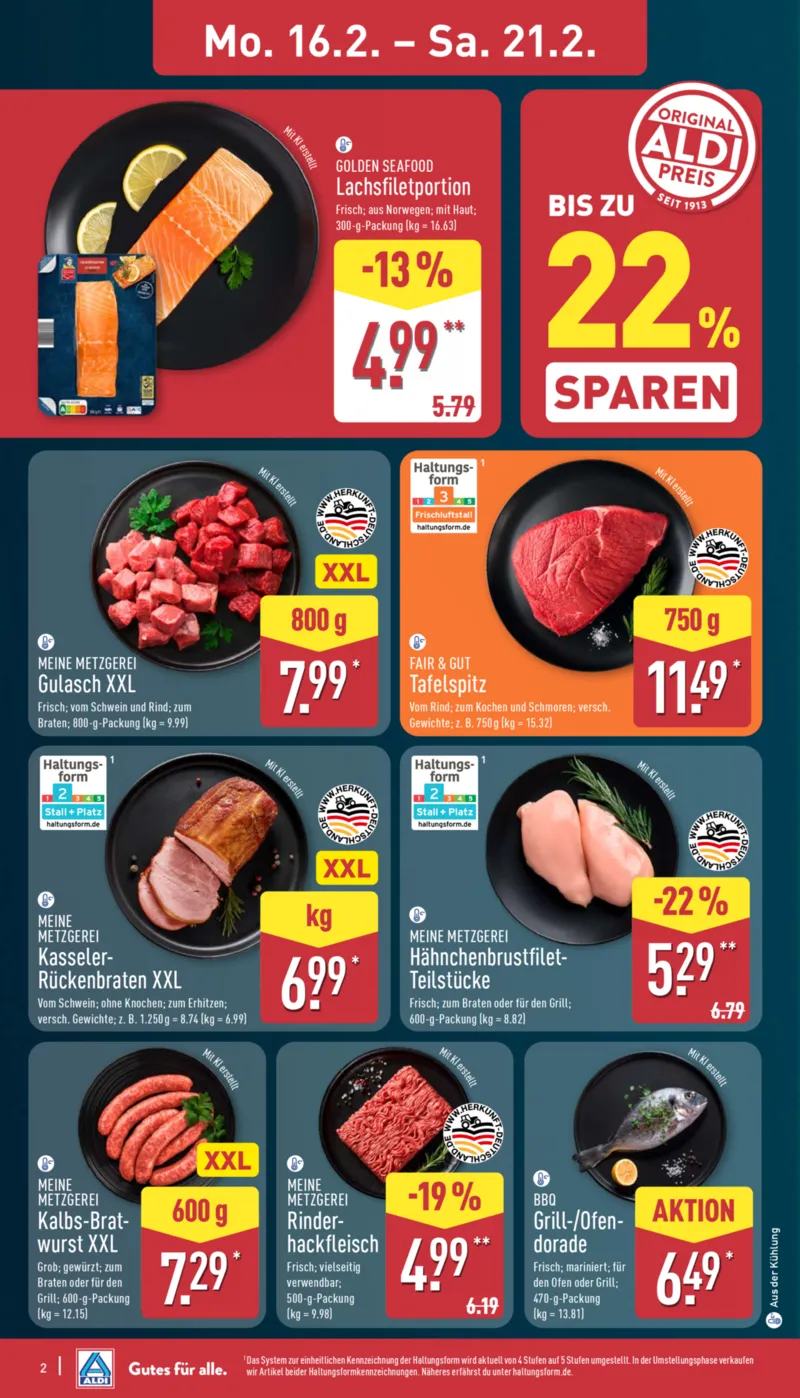 ALDI Nord Prospekt vom 16.02.2026, Seite 6