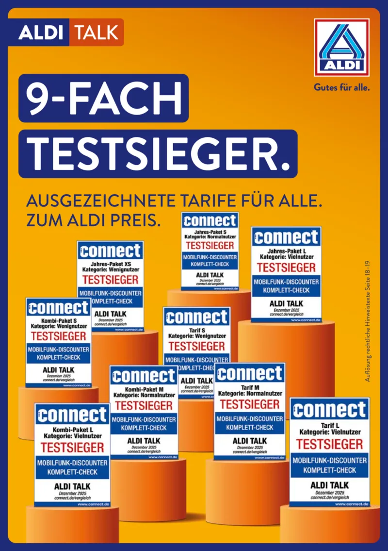 ALDI Nord Prospekt vom 22.02.2026, Seite 1