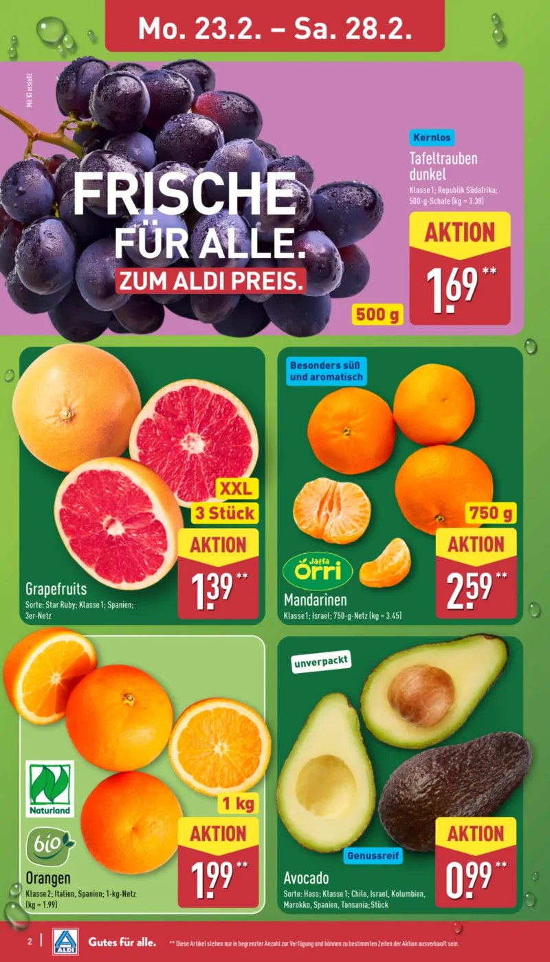 ALDI Nord Prospekt vom 23.02.2026, Seite 2
