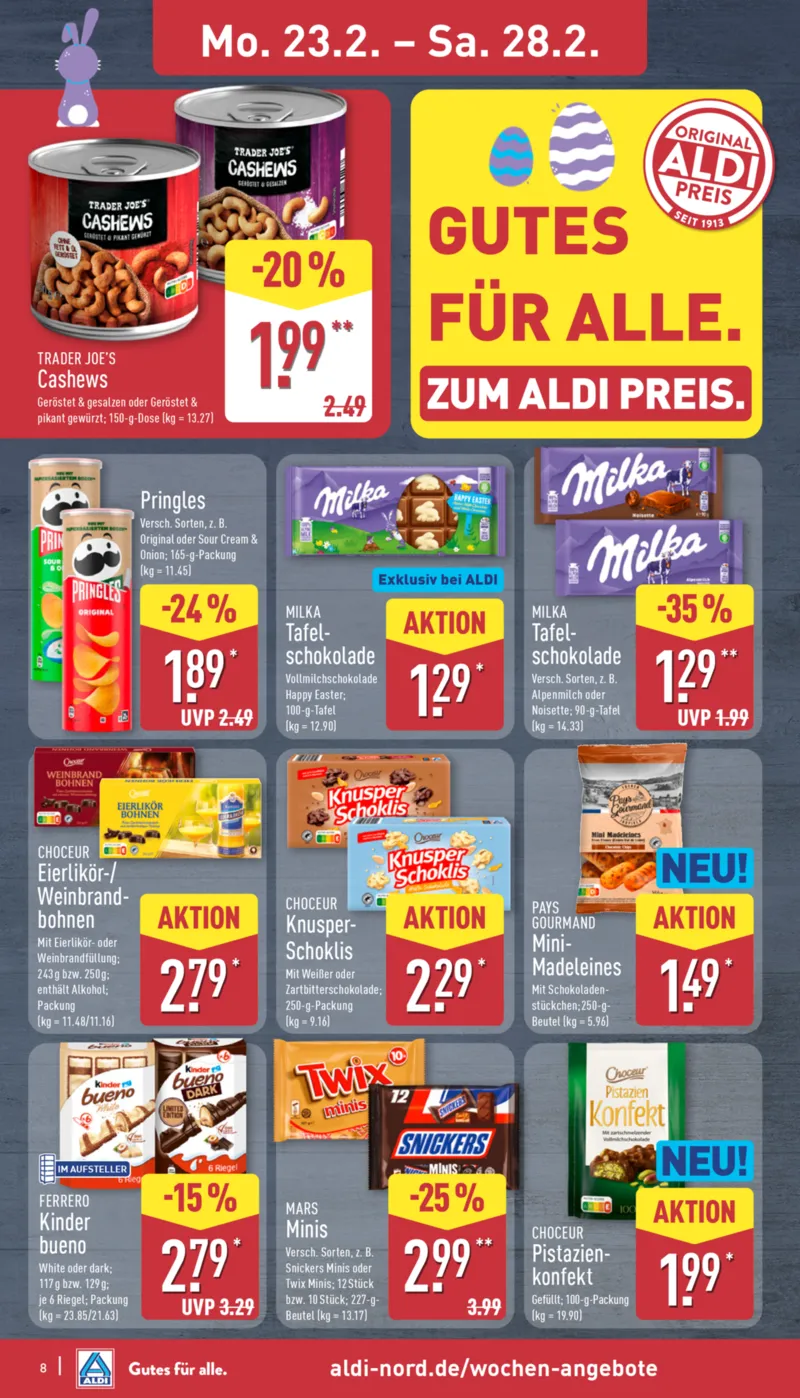 ALDI Nord Prospekt vom 23.02.2026, Seite 8