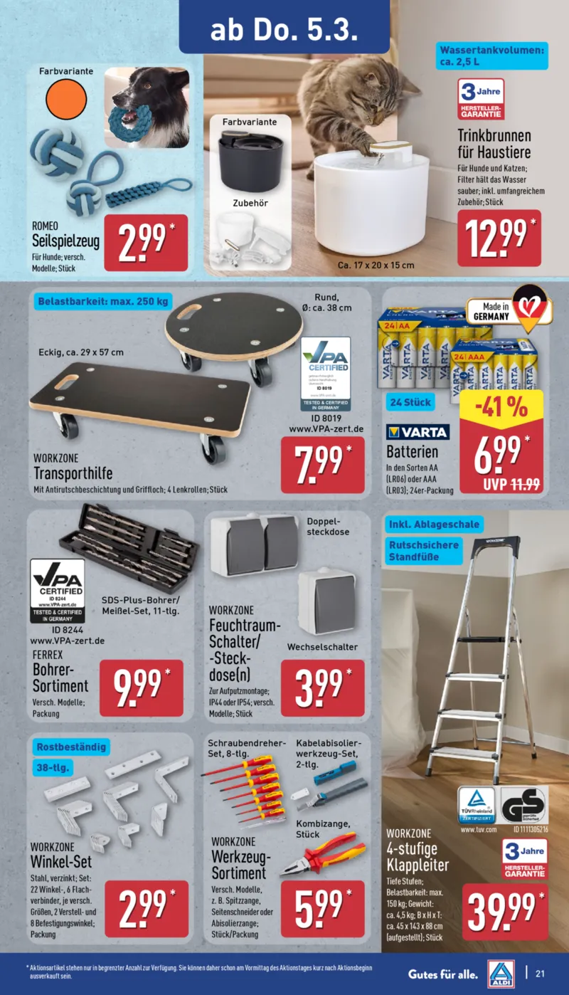 ALDI Nord Prospekt vom 02.03.2026, Seite 22