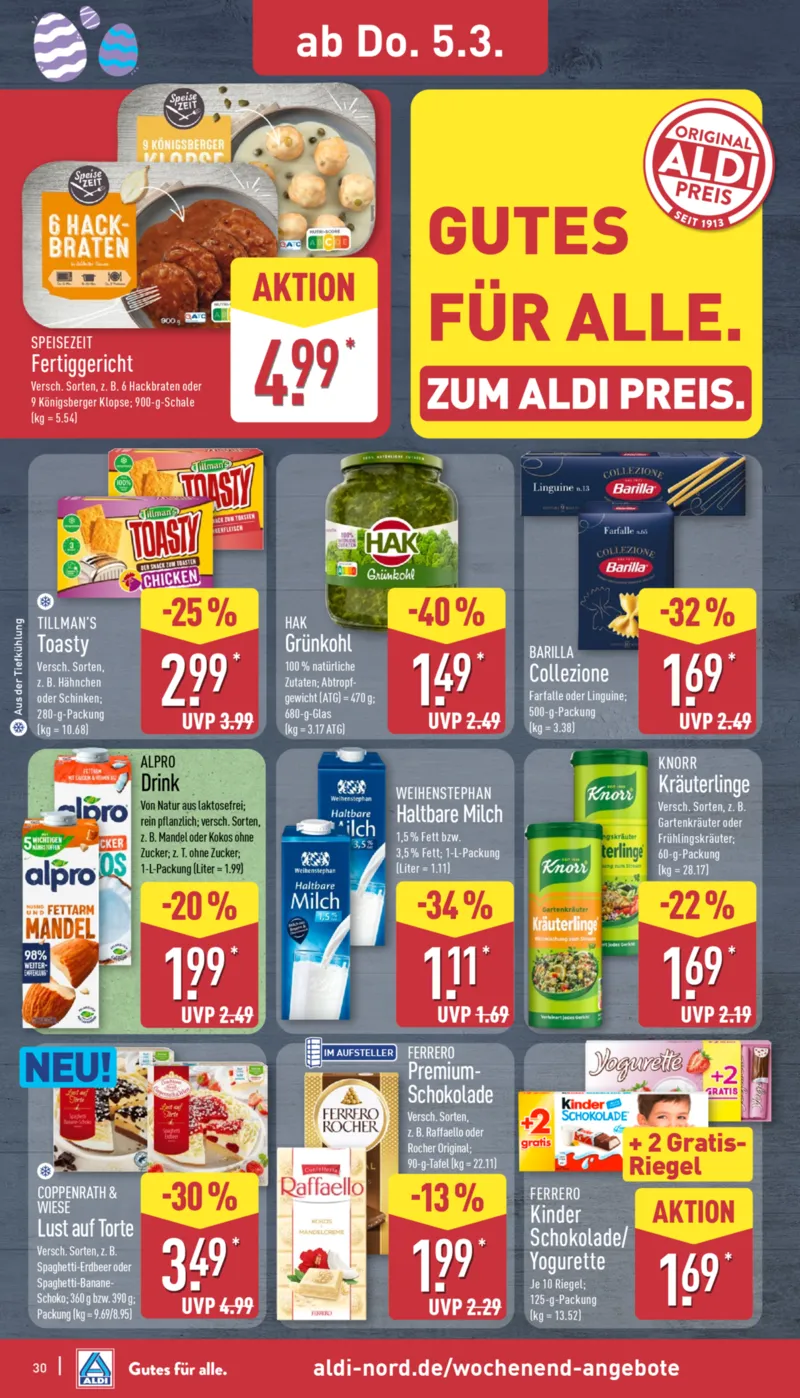 ALDI Nord Prospekt vom 02.03.2026, Seite 31