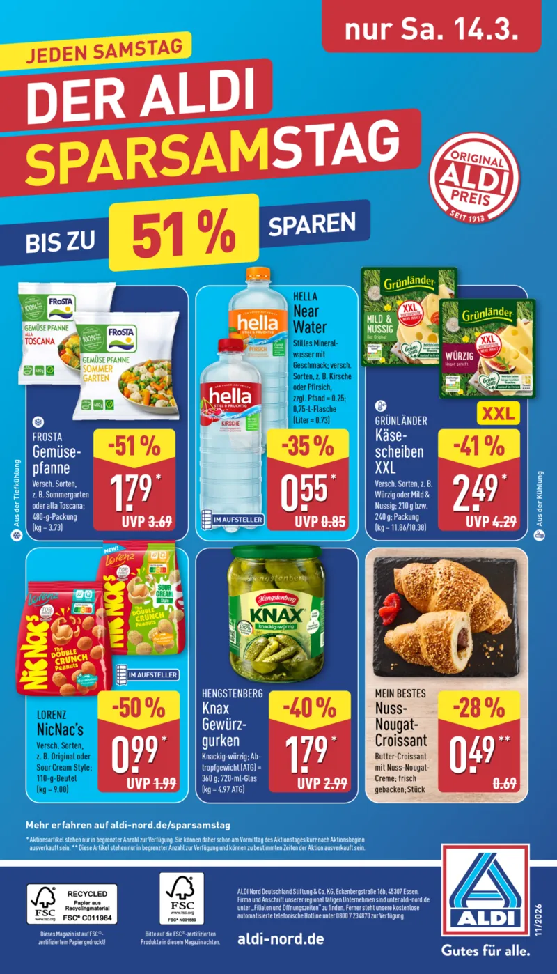 ALDI Nord Prospekt vom 09.03.2026, Seite 33