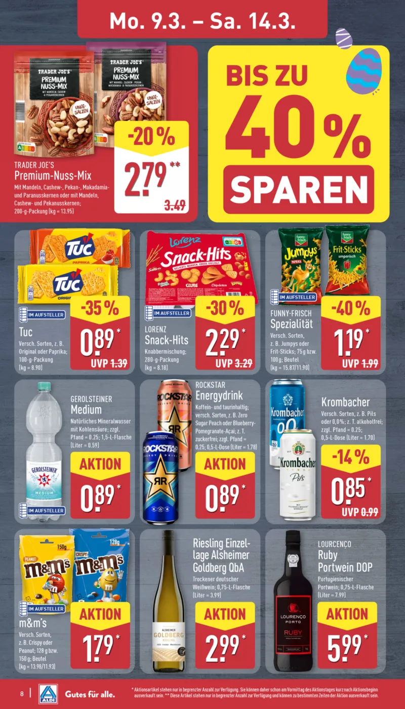 ALDI Nord Prospekt vom 09.03.2026, Seite 9