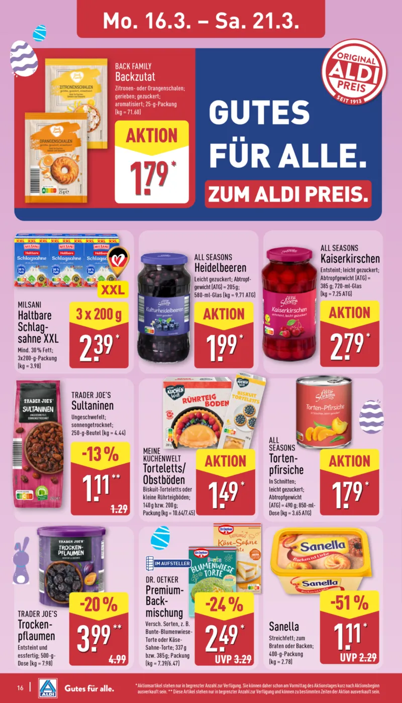 ALDI Nord Prospekt vom 16.03.2026, Seite 16