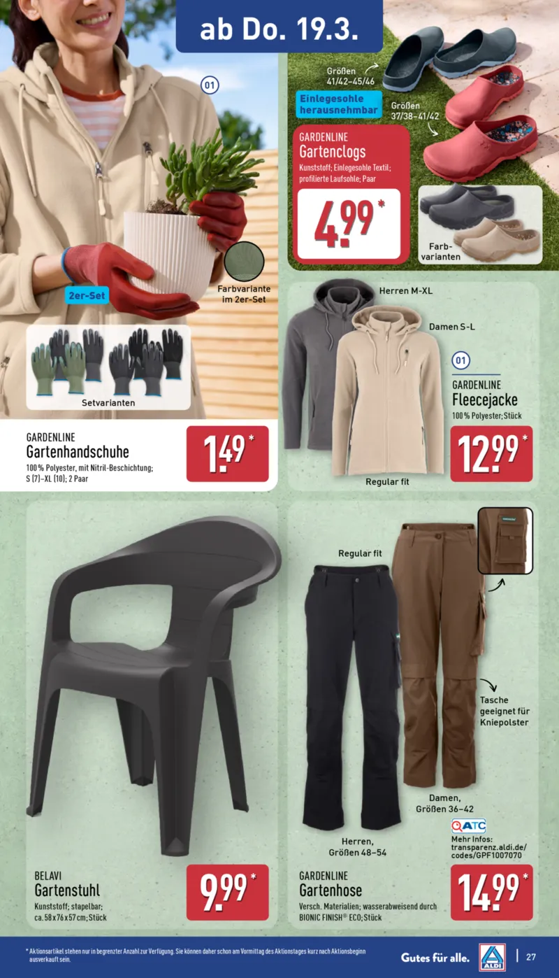 ALDI Nord Prospekt vom 16.03.2026, Seite 27