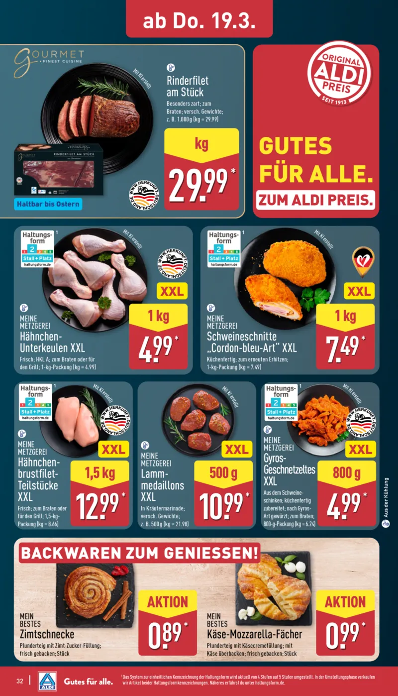 ALDI Nord Prospekt vom 16.03.2026, Seite 32