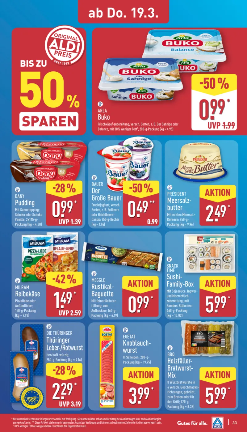 ALDI Nord Prospekt vom 16.03.2026, Seite 33