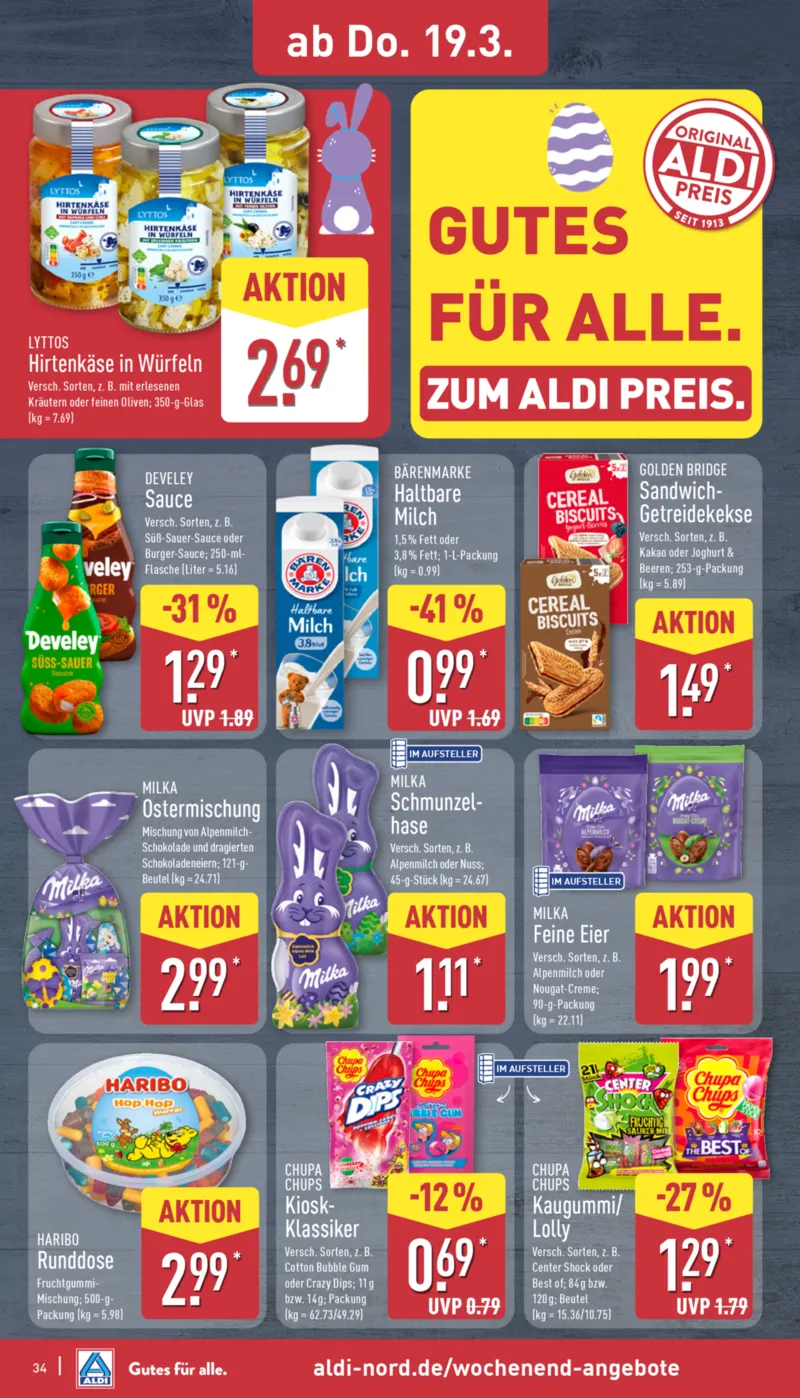ALDI Nord Prospekt vom 16.03.2026, Seite 34