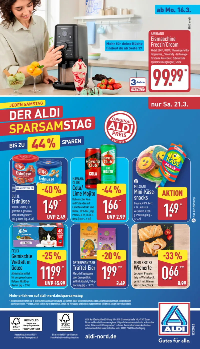 ALDI Nord Prospekt vom 16.03.2026, Seite 36