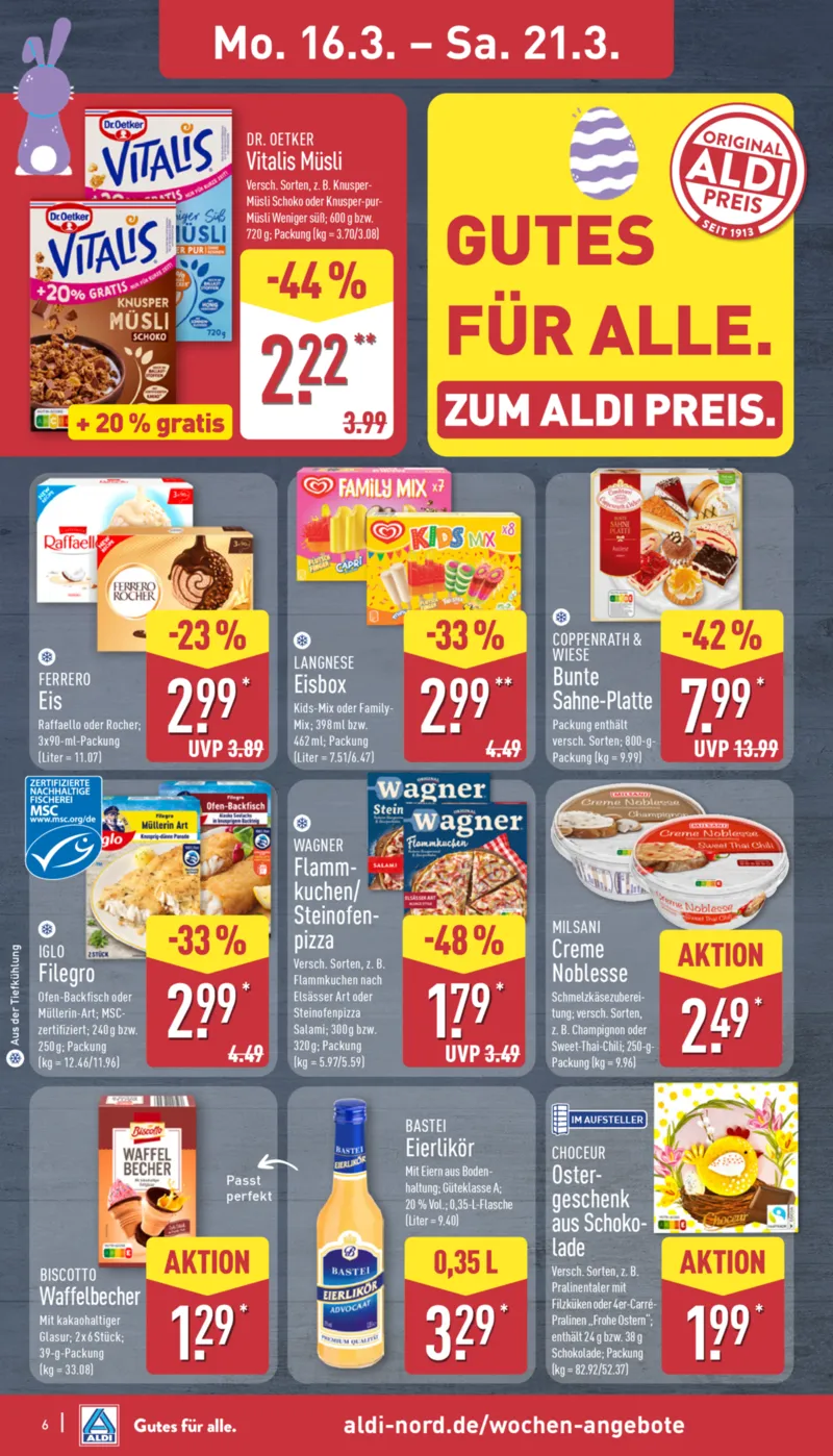 ALDI Nord Prospekt vom 16.03.2026, Seite 6