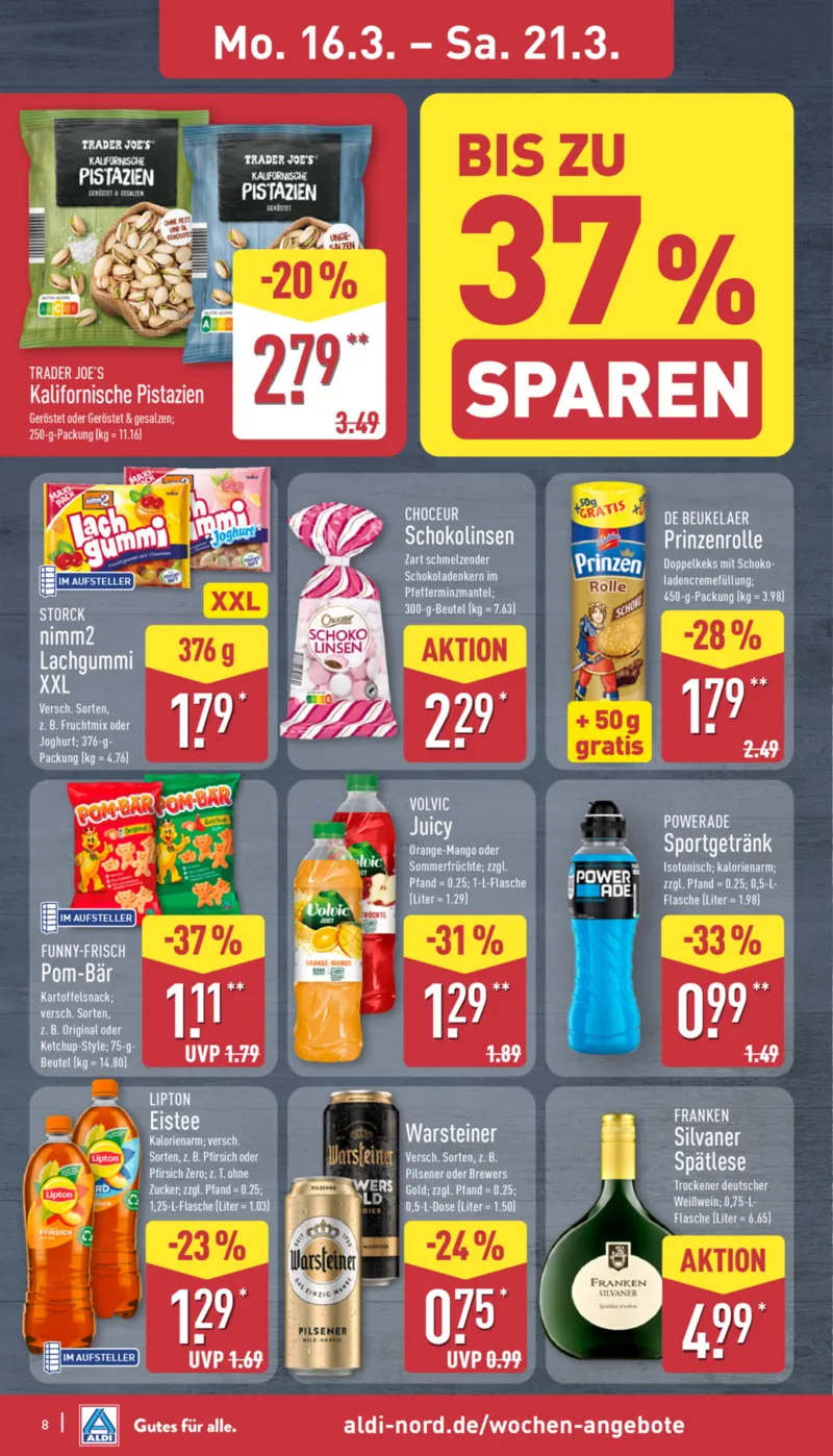 ALDI Nord Prospekt vom 16.03.2026, Seite 8