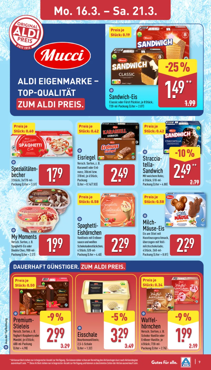 ALDI Nord Prospekt vom 16.03.2026, Seite 9