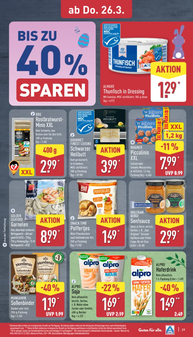 ALDI Nord Prospekt vom 23.03.2026, Seite 33