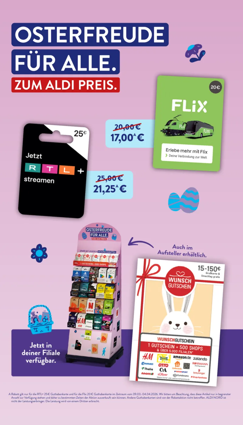 ALDI Nord Prospekt vom 23.03.2026, Seite 43