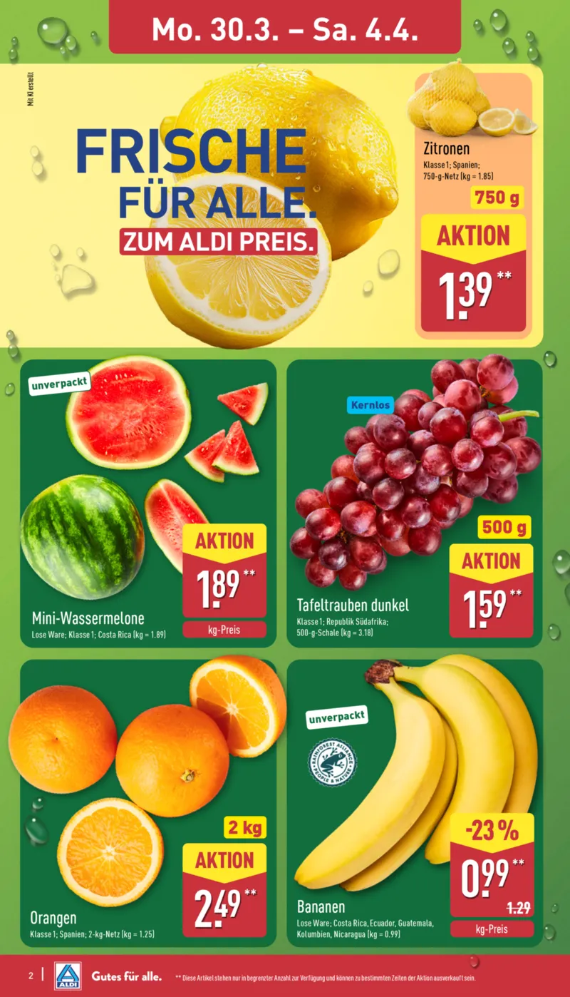 ALDI Nord Prospekt vom 30.03.2026, Seite 2