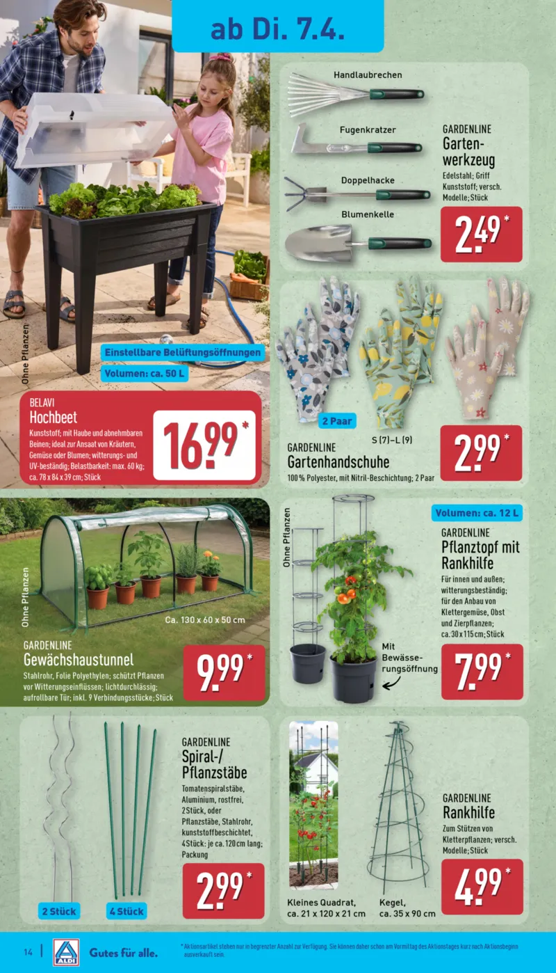 ALDI Nord Prospekt vom 07.04.2026, Seite 14