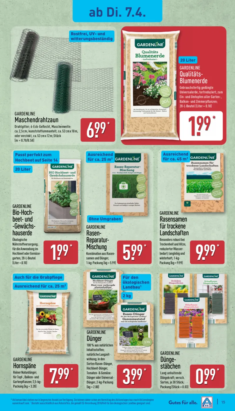 ALDI Nord Prospekt vom 07.04.2026, Seite 15