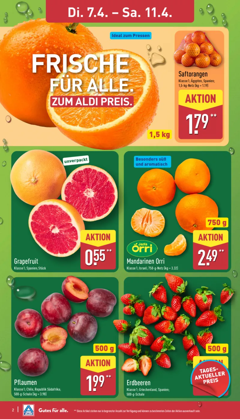 ALDI Nord Prospekt vom 07.04.2026, Seite 2