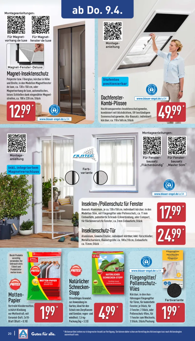 ALDI Nord Prospekt vom 07.04.2026, Seite 20