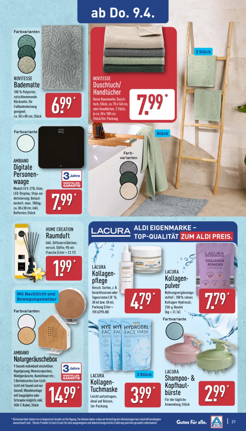 ALDI Nord Prospekt vom 07.04.2026, Seite 21