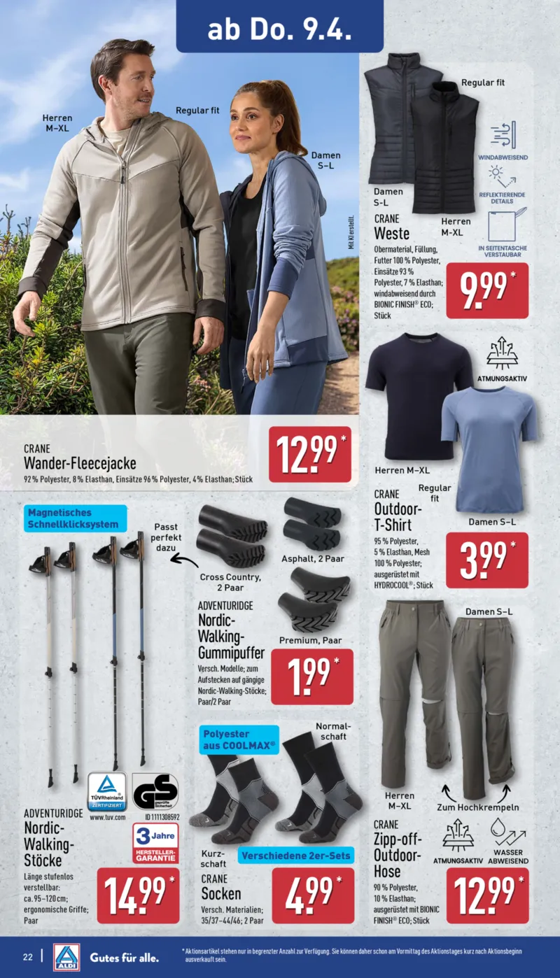ALDI Nord Prospekt vom 07.04.2026, Seite 22