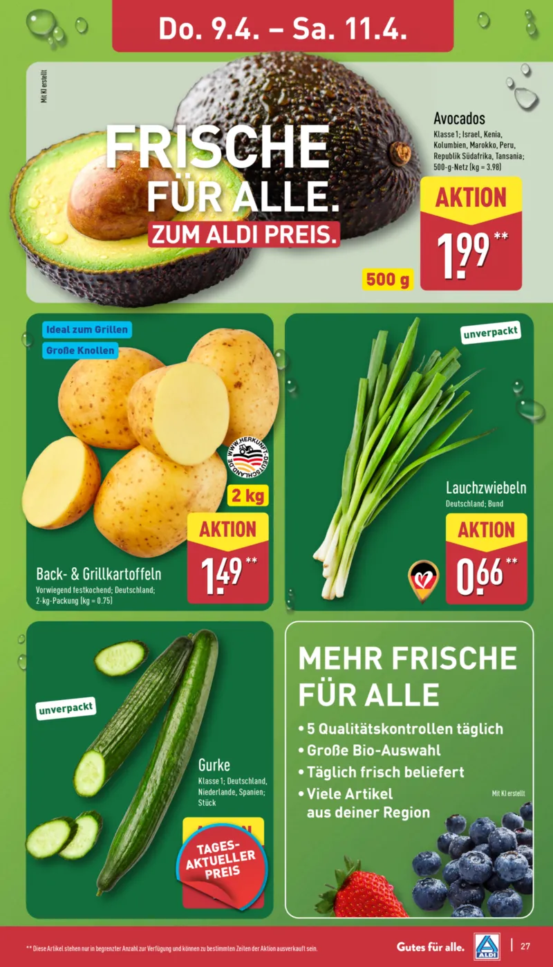 ALDI Nord Prospekt vom 07.04.2026, Seite 27