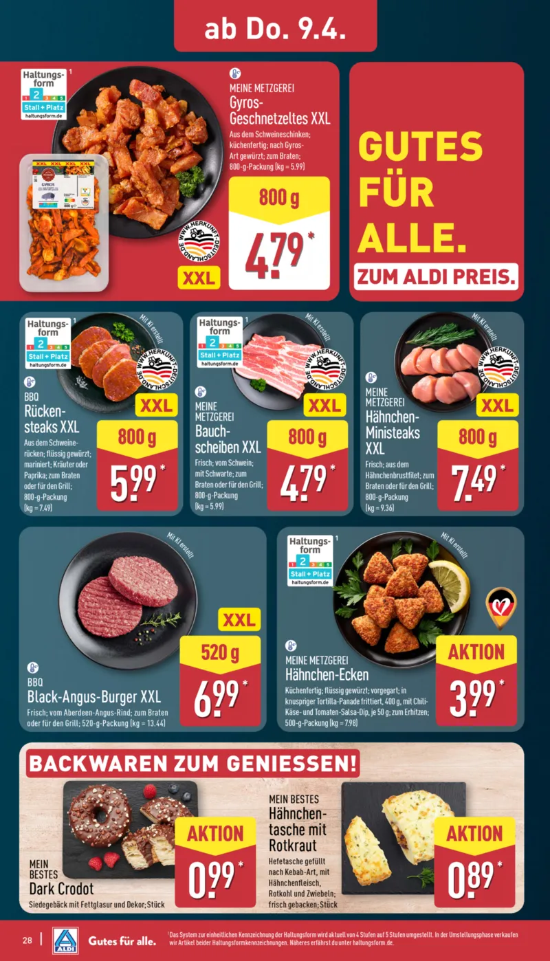 ALDI Nord Prospekt vom 07.04.2026, Seite 28