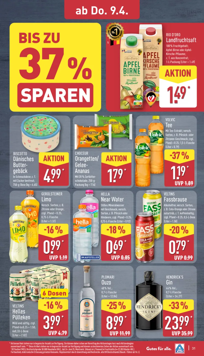ALDI Nord Prospekt vom 07.04.2026, Seite 31
