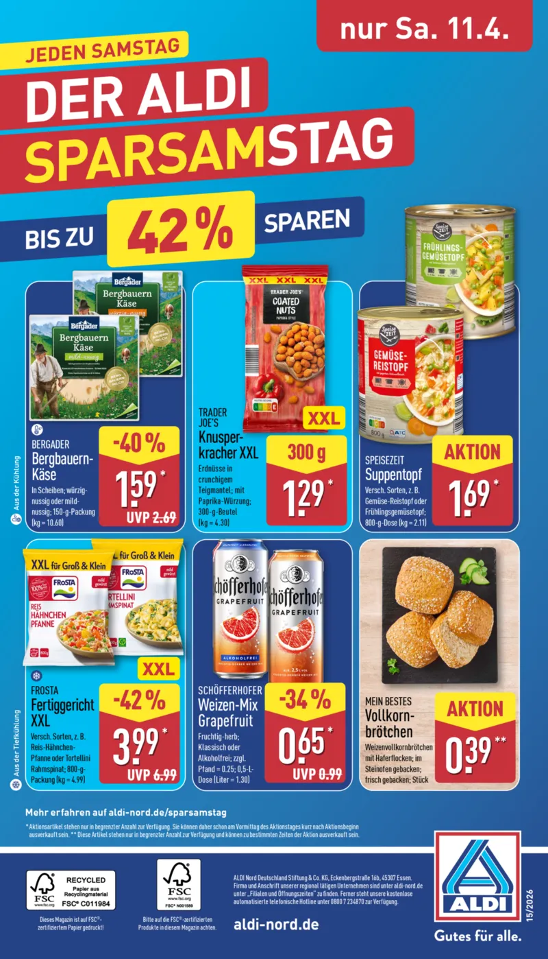 ALDI Nord Prospekt vom 07.04.2026, Seite 32