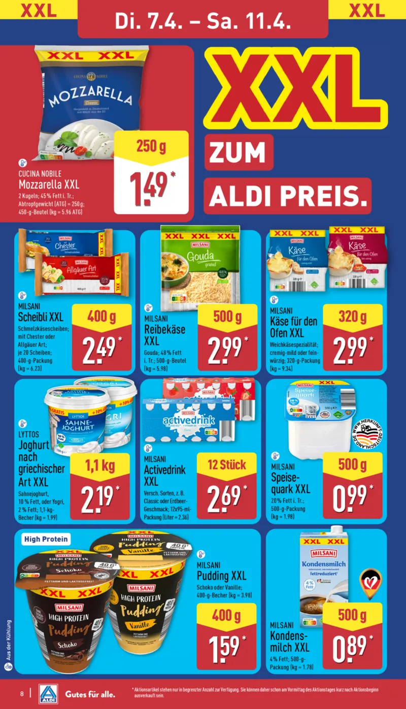 ALDI Nord Prospekt vom 07.04.2026, Seite 8