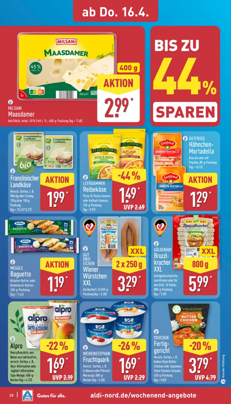 ALDI Nord Prospekt vom 13.04.2026, Seite 32