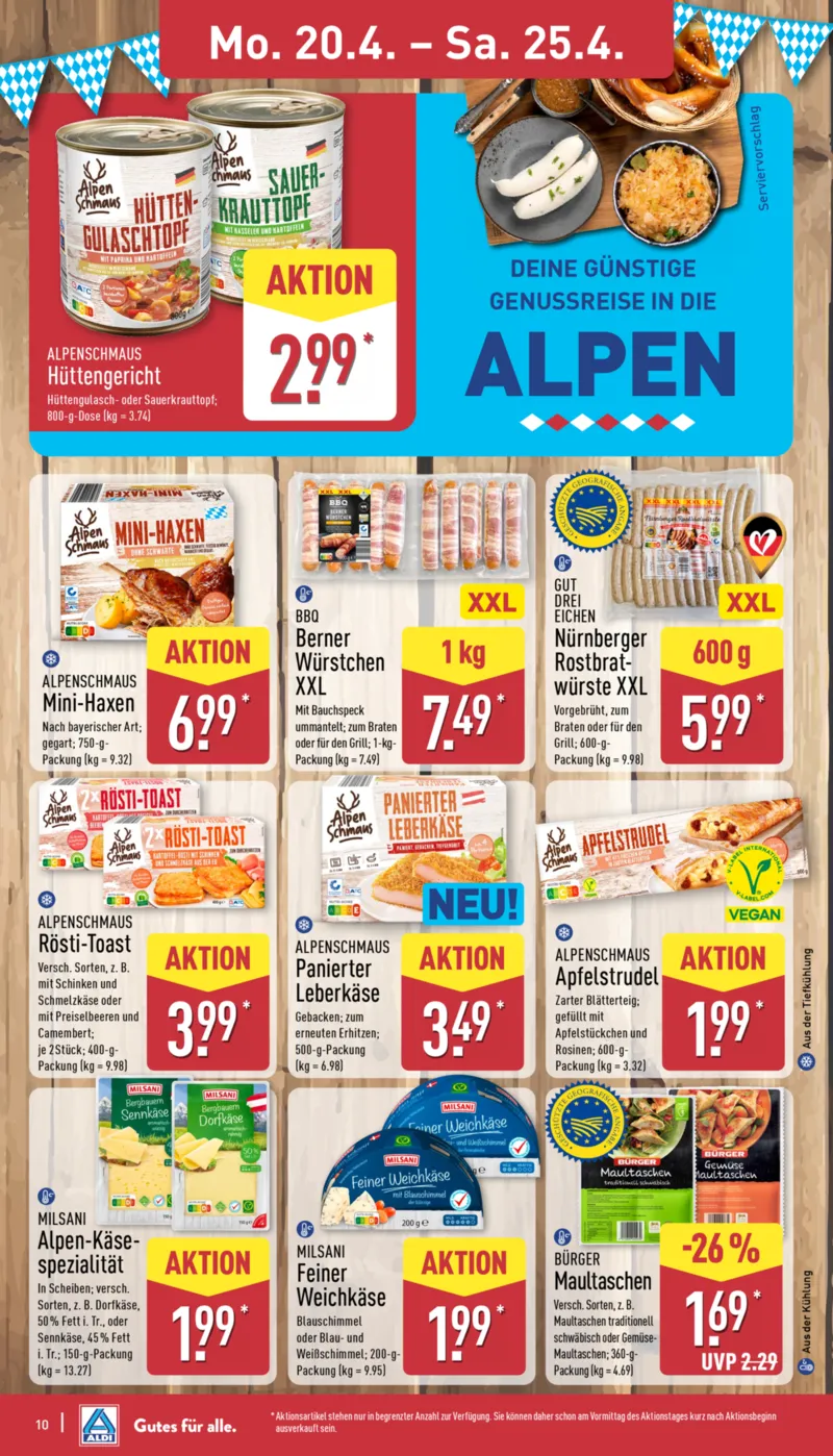ALDI Nord Prospekt vom 20.04.2026, Seite 10