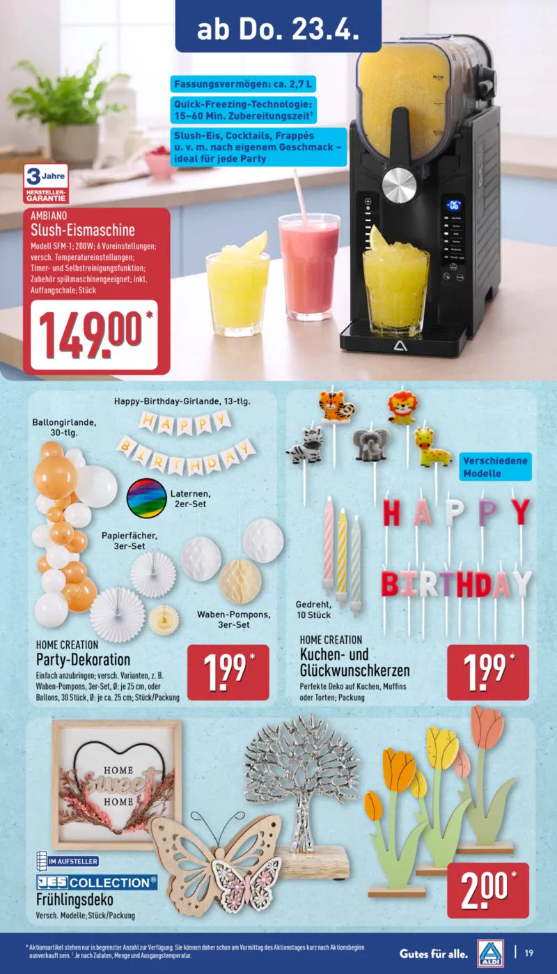 ALDI Nord Prospekt vom 20.04.2026, Seite 19