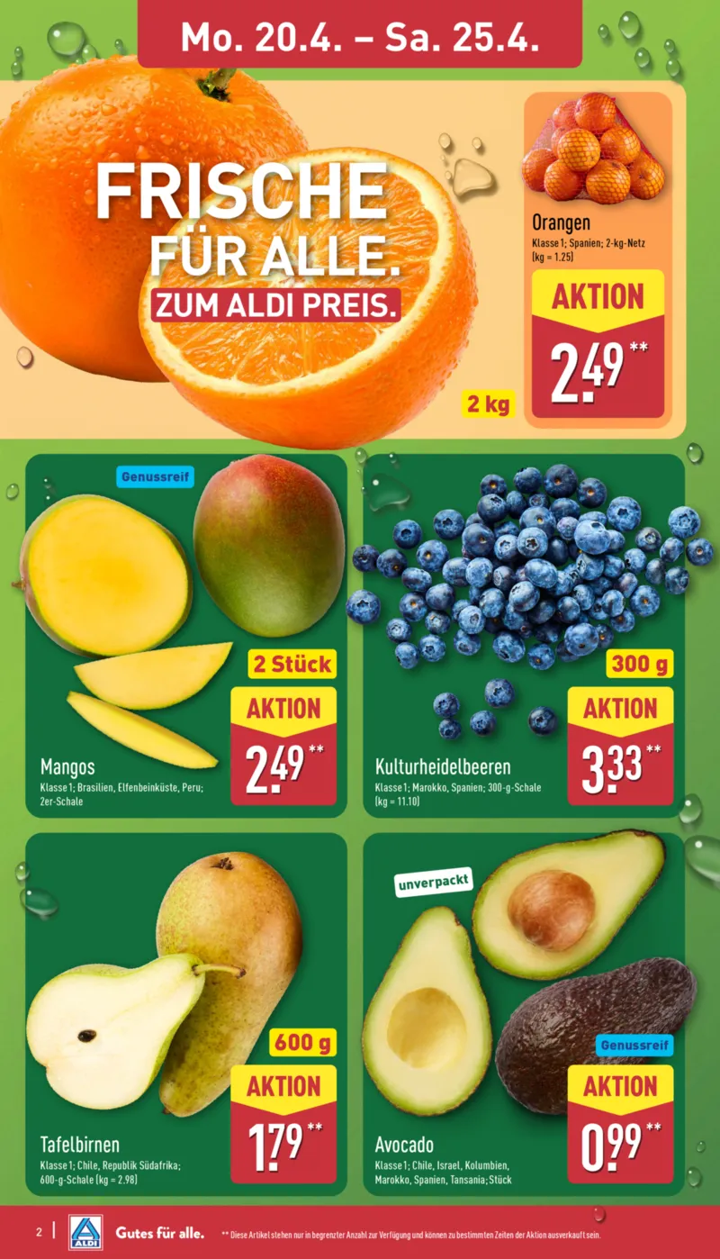 ALDI Nord Prospekt vom 20.04.2026, Seite 2