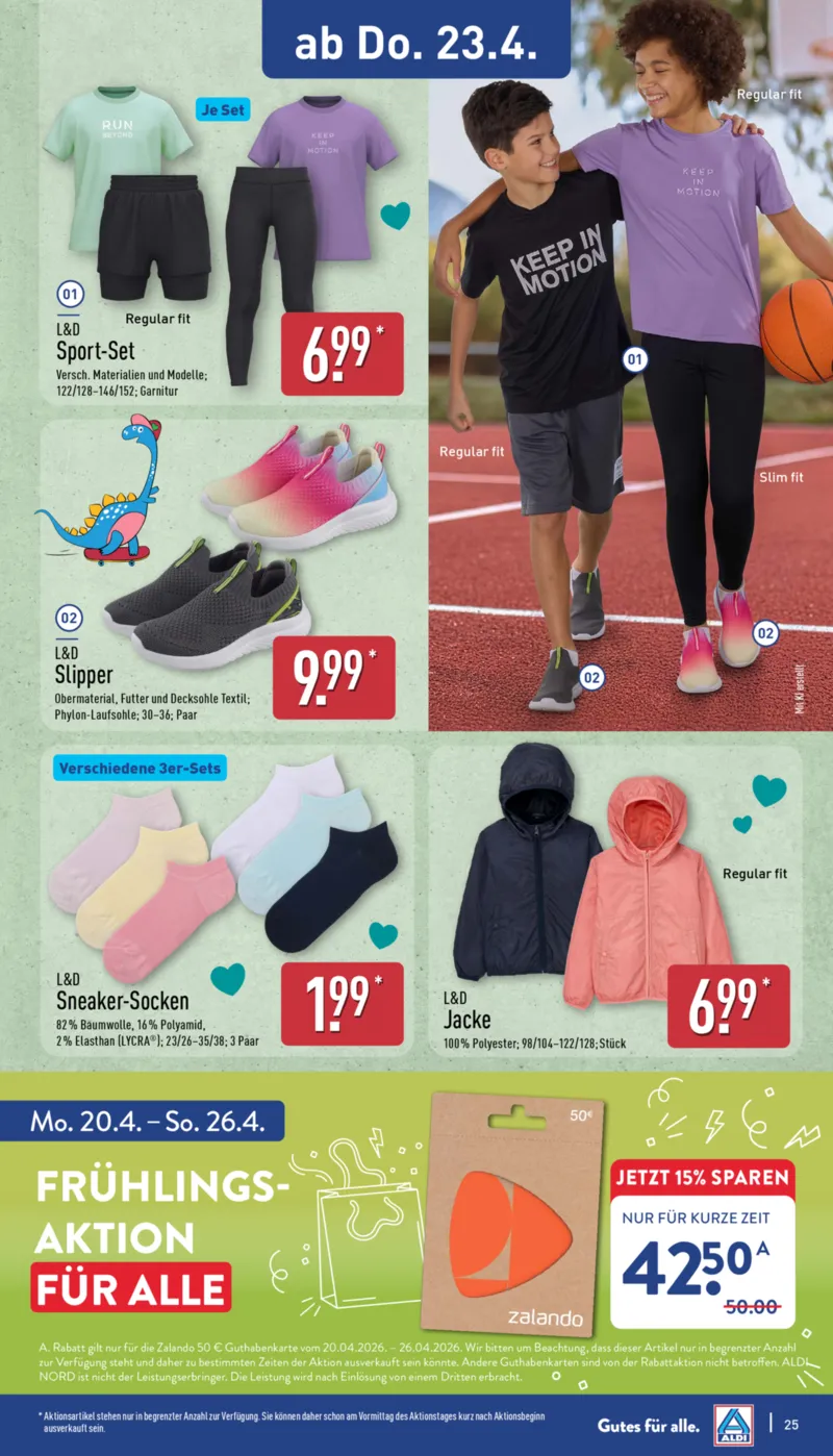 ALDI Nord Prospekt vom 20.04.2026, Seite 25