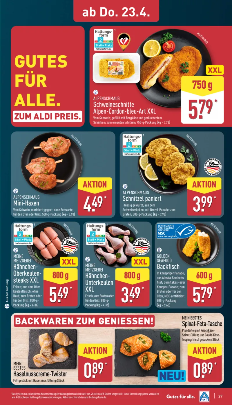 ALDI Nord Prospekt vom 20.04.2026, Seite 27