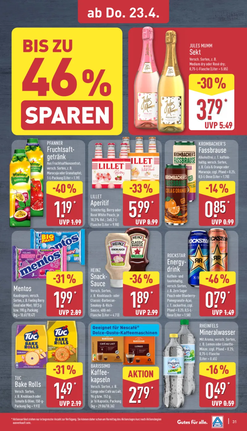 ALDI Nord Prospekt vom 20.04.2026, Seite 31