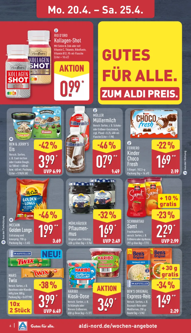 ALDI Nord Prospekt vom 20.04.2026, Seite 6