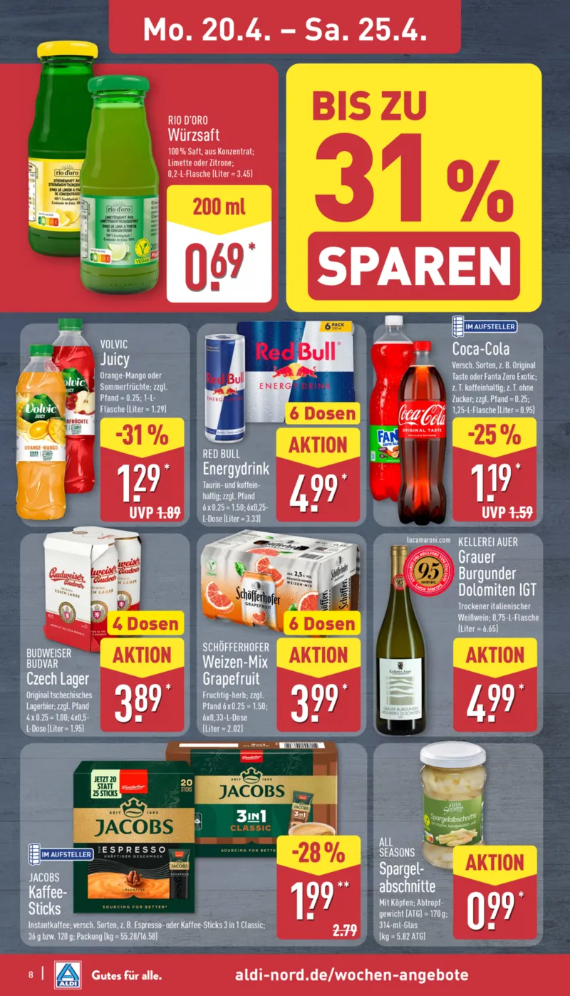 ALDI Nord Prospekt vom 20.04.2026, Seite 8