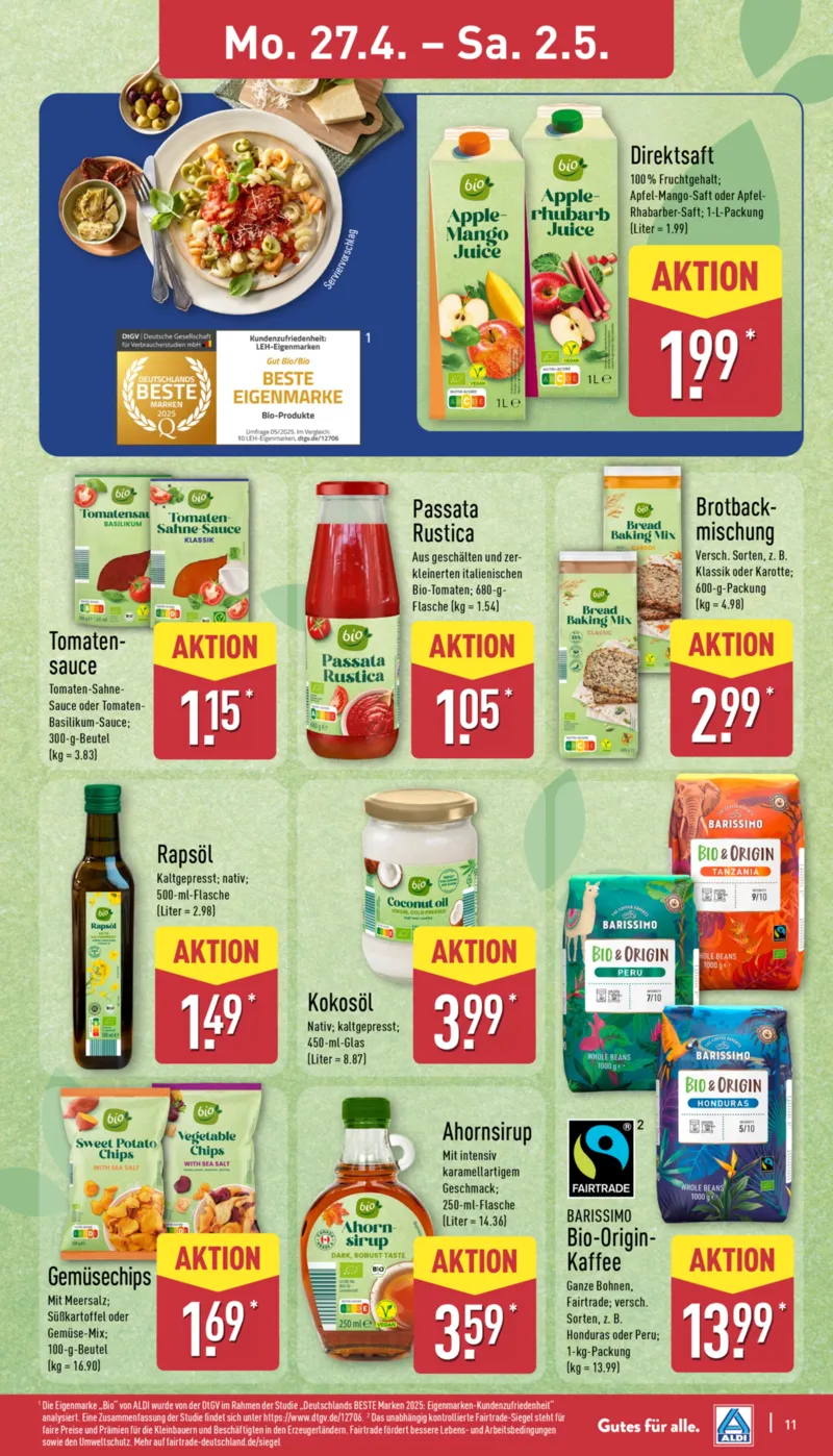 ALDI Nord Prospekt vom 27.04.2026, Seite 11