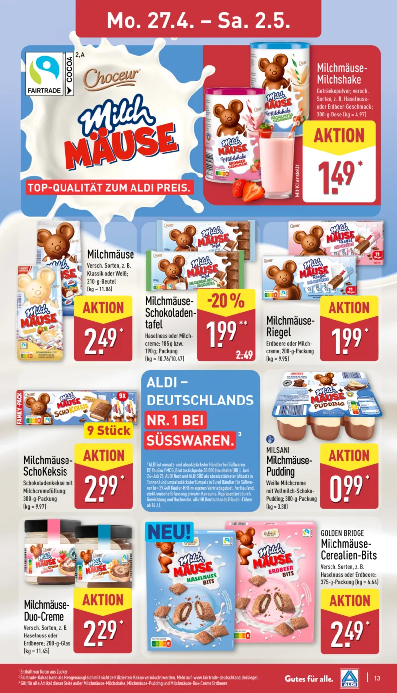 ALDI Nord Prospekt vom 27.04.2026, Seite 13