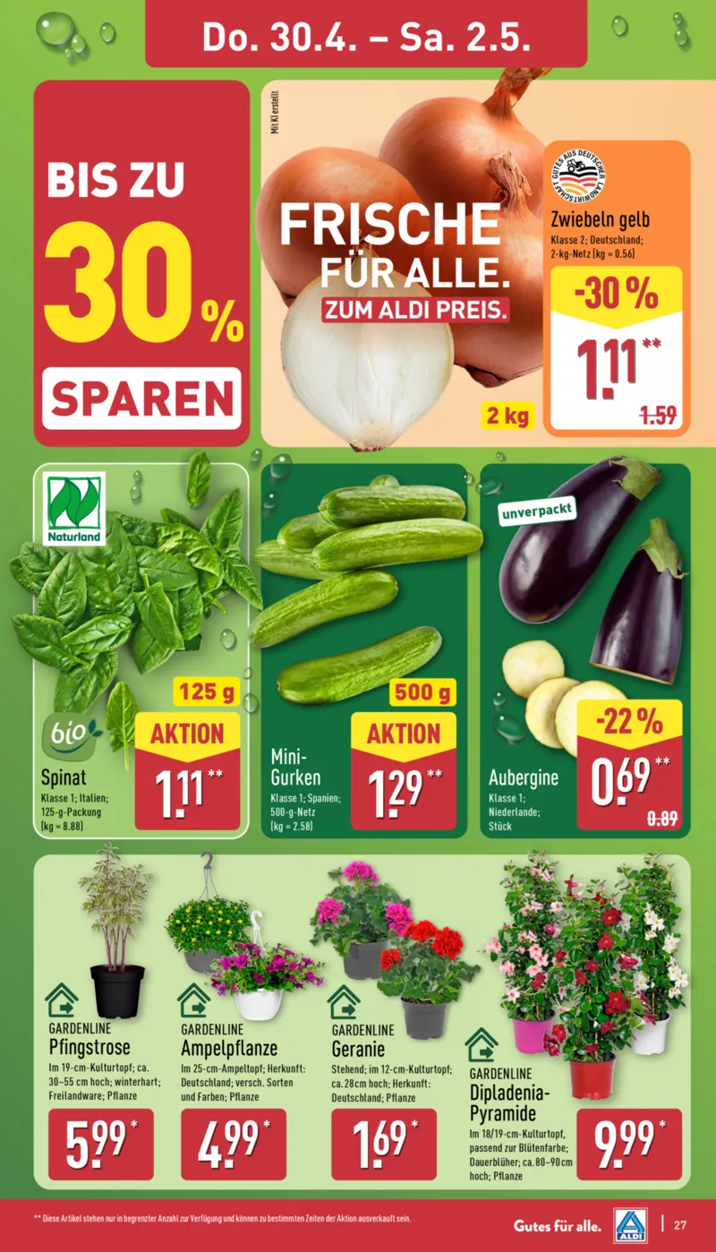 ALDI Nord Prospekt vom 27.04.2026, Seite 27