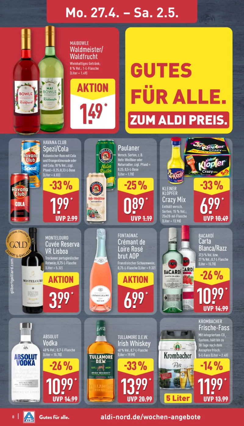 ALDI Nord Prospekt vom 27.04.2026, Seite 8