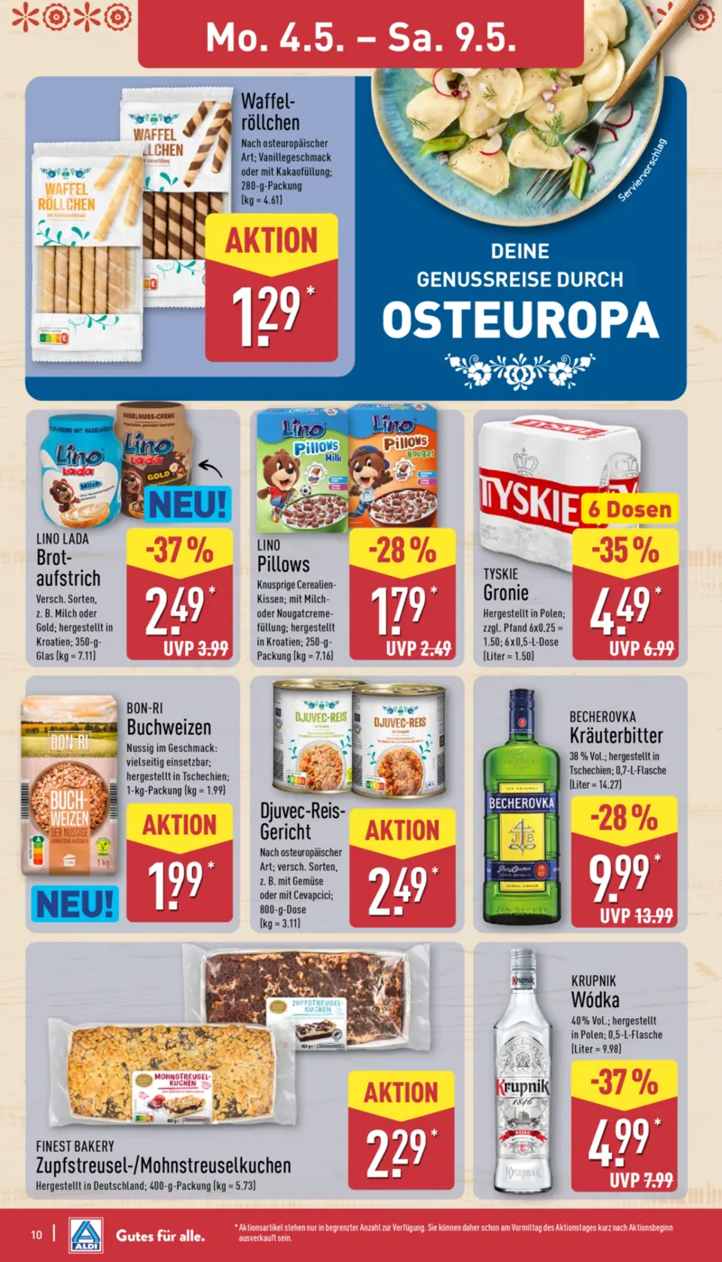 ALDI Nord Prospekt vom 04.05.2026, Seite 10