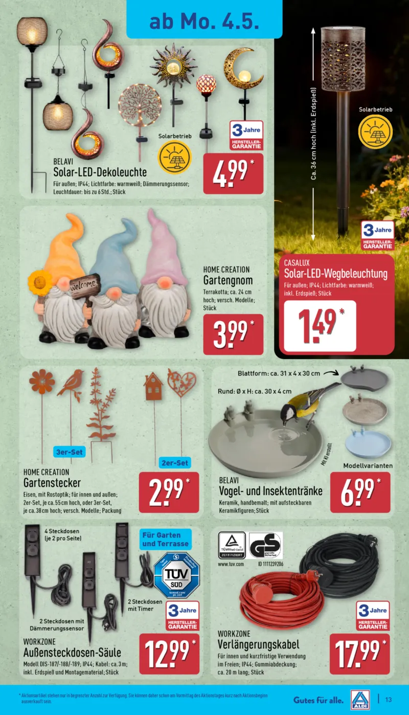 ALDI Nord Prospekt vom 04.05.2026, Seite 13