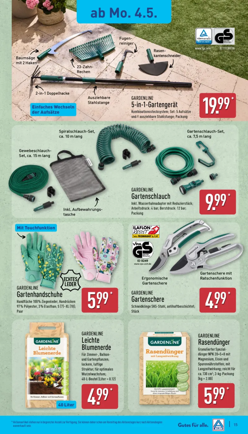 ALDI Nord Prospekt vom 04.05.2026, Seite 15