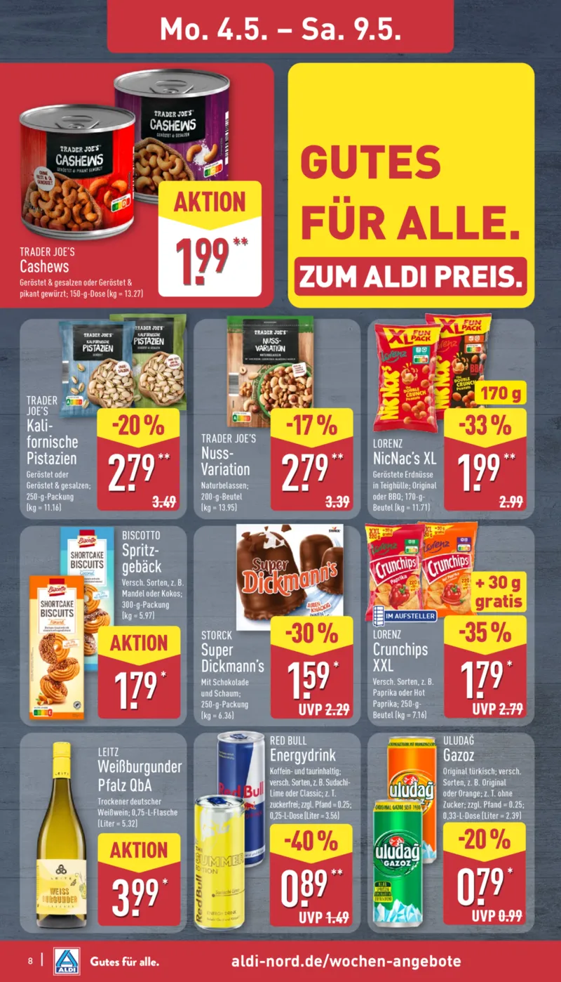 ALDI Nord Prospekt vom 04.05.2026, Seite 8