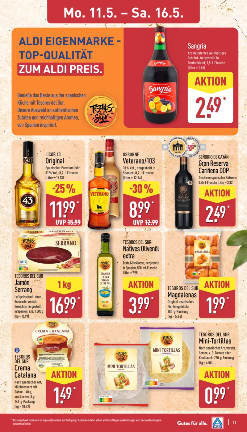 ALDI Nord Prospekt vom 11.05.2026, Seite 11