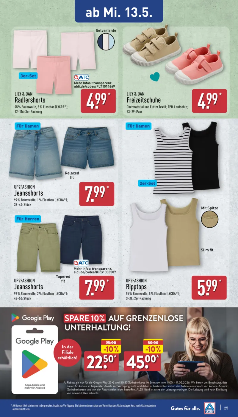 ALDI Nord Prospekt vom 11.05.2026, Seite 25